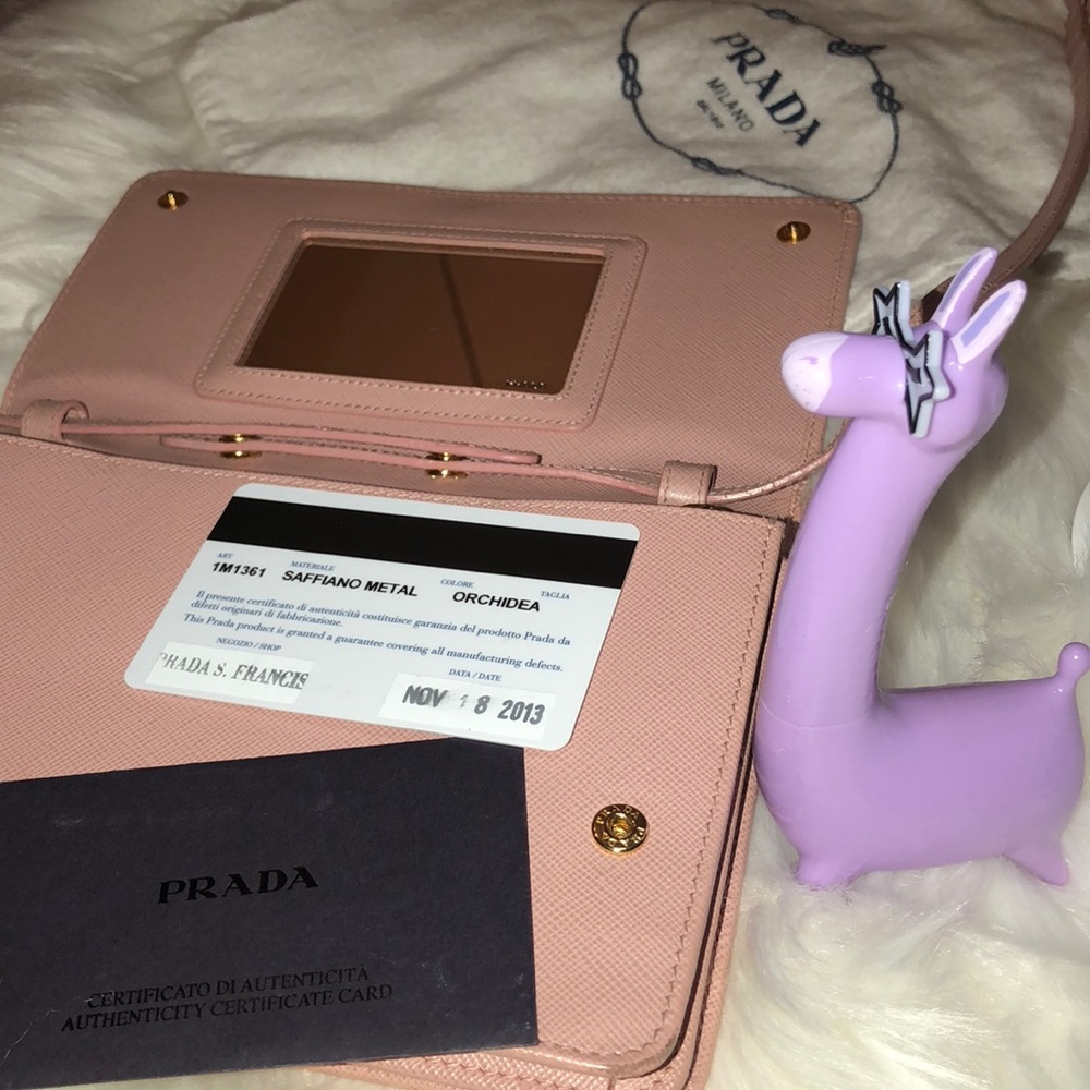 Prada crossbody/ WOC wallet on chain. - Picture 5 of 8